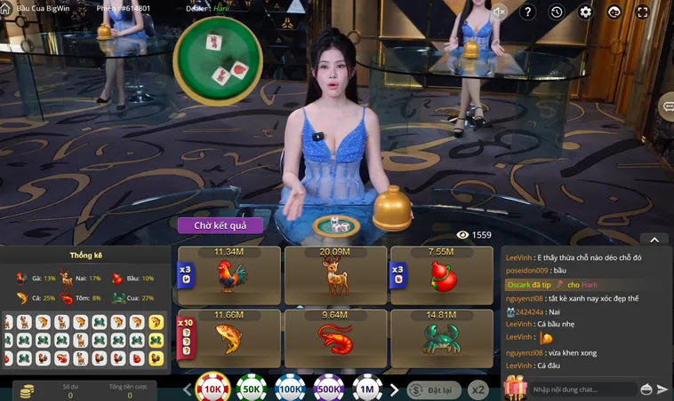 Bầu Cua Live Tại RikBet Đấu Trường Xúc Xắc Đẳng Cấp Với Tỷ Lệ Thắng Lớn