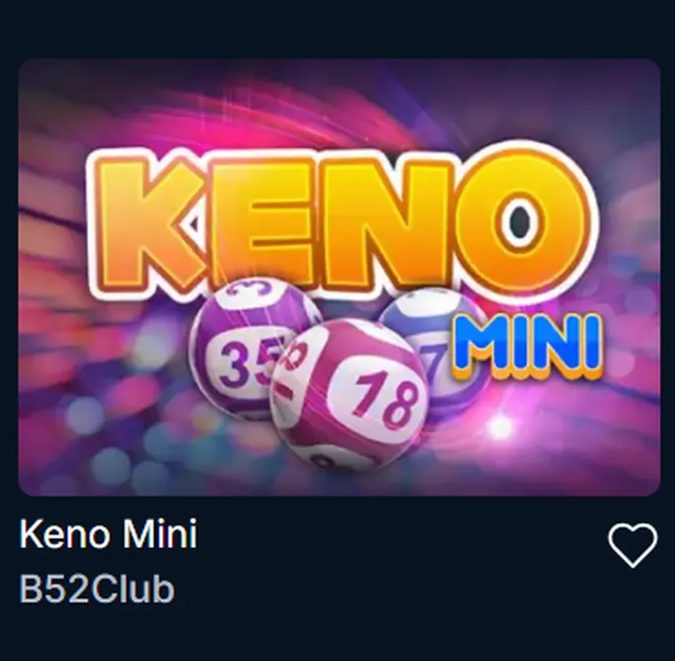 Keno Mini Tại RikBet Trải Nghiệm Quay Số Thần Tốc Với Tỷ Lệ Thưởng Khủng