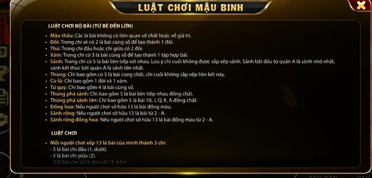 Trải Nghiệm Đỉnh Cao Mậu Binh Tại RikBet Với Cơ Hội Săn Thưởng Khủng Mỗi Ngày