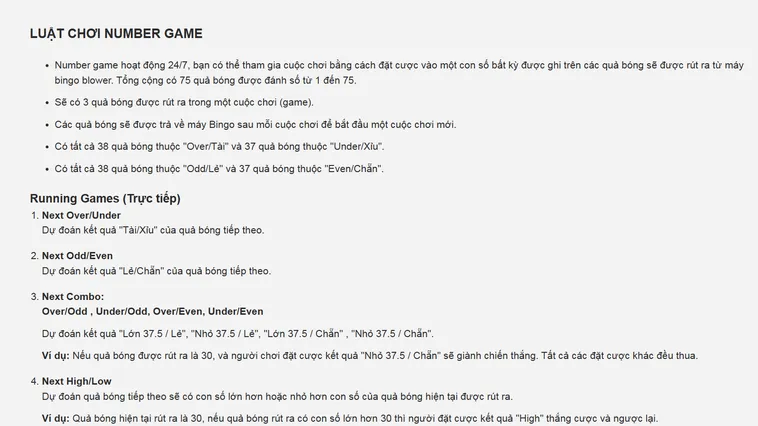 Khám Phá Thế Giới Quay Số Number Game Tại RikBet Với Trải Nghiệm Tức Thì