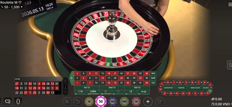 Roulette Live Tại RikBet Vòng Quay May Mắn Đẳng Cấp Với Cơ Hội Thắng Lớn