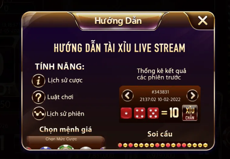 Tài Xỉu Live Tại RikBet Sảnh Cược Trực Tuyến Đỉnh Cao Với Tỷ Lệ Thưởng Khủng