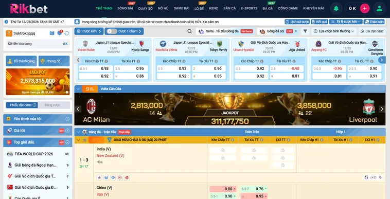 Chinh Phục Đỉnh Cao Cá Cược Tại Thể Thao K Sports RikBet Siêu Hấp Dẫn