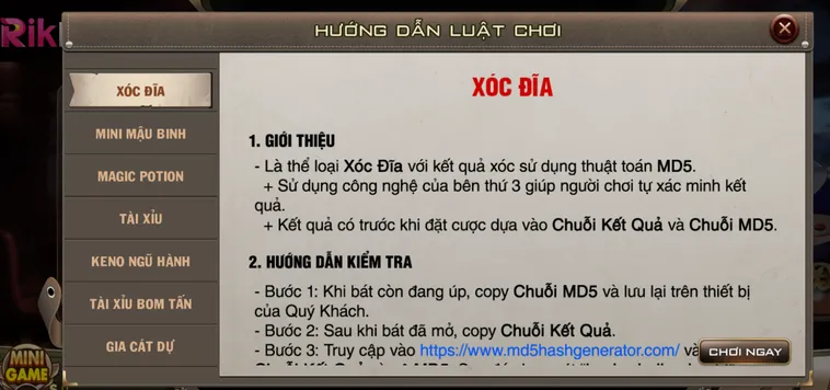 Quay Số Xóc Đĩa Max Tại RikBet Đỉnh Cao Giải Trí Với Cơ Hội Thắng Cược Lớn